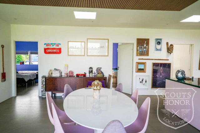 modern architecture pink kitchen udsigt til sø location denmark scoutshonor 74