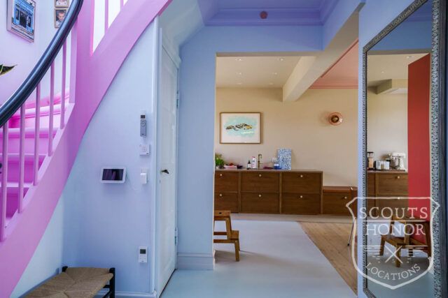 villa kastrup moderne funky malede lofter farver location denmark scoutshonor 097