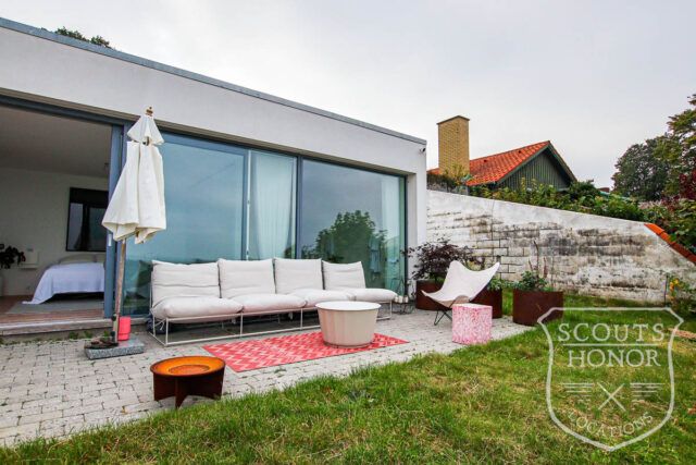 modern architecture minimalistic panoramic view white villa north zealand location denmark scoutshonor 12