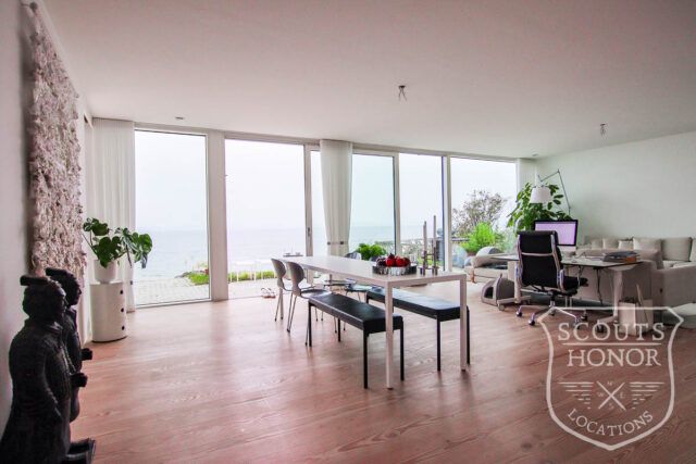 modern architecture minimalistic panoramic view white villa north zealand location denmark scoutshonor 43