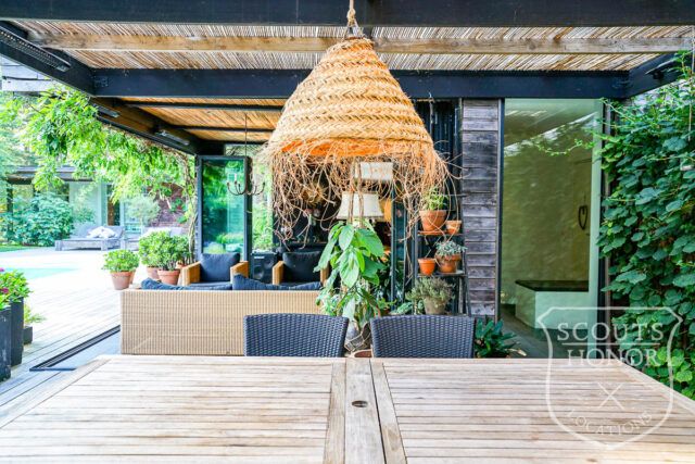 skåne arkitekttegnet villa udendørs pool naturområde luksus location denmark scoutshonor 050