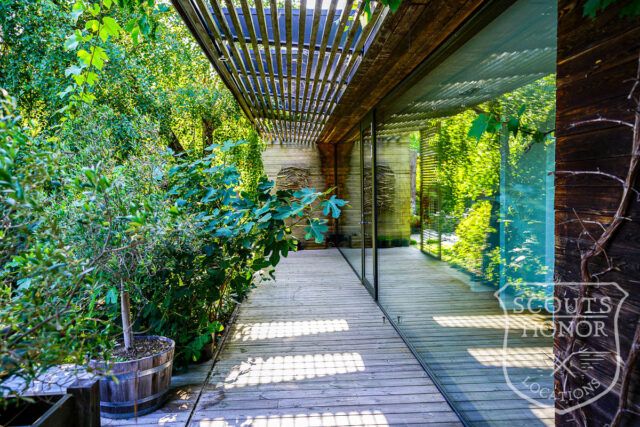 skåne arkitekttegnet villa udendørs pool naturområde luksus location denmark scoutshonor 061